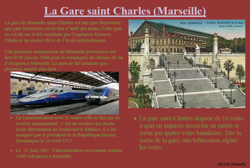 Gare saint charles